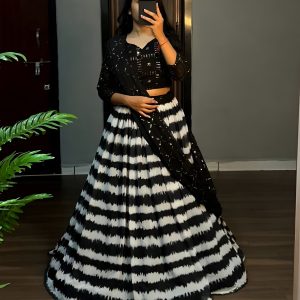Black Lehenga