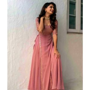 Sequance Embroidered Gown