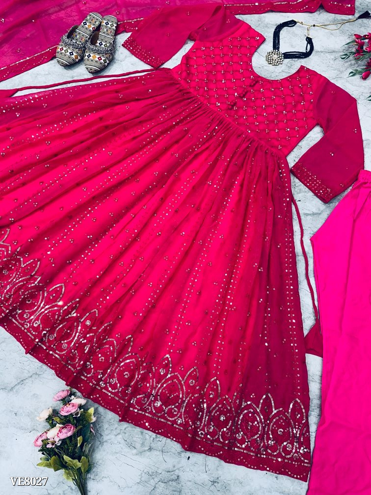 PARTY WEAR LOOK GOWN - Image 3