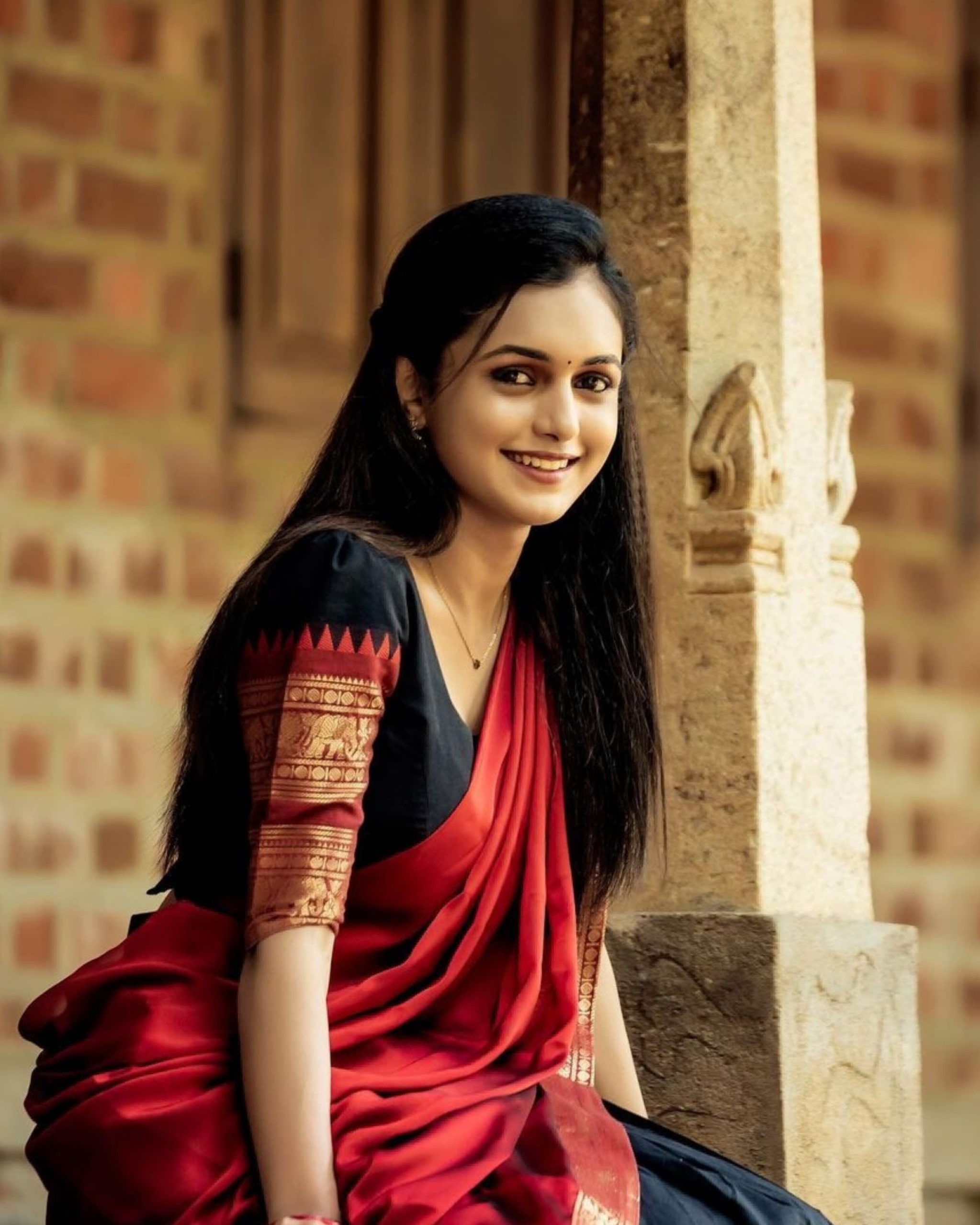 South Indian Traditional Half Saree - Image 3