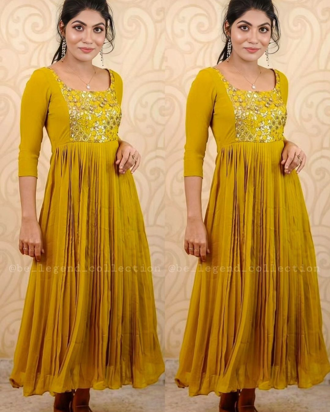 DESIGNER EMBOIDERY ETHNIC WEAR GOWNS - Image 3