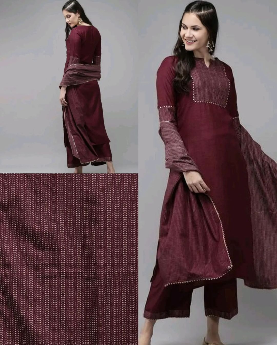 Daily wear Women Kurta sets with dupatta - Image 4