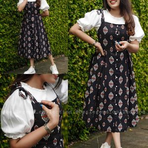 Designer Flower Printed Dress