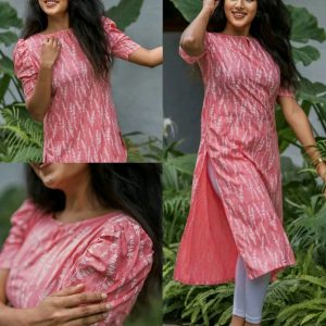 Stylish Trendy Floral Printed Beautiful Ethinic Kurti