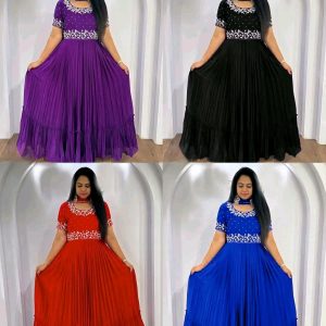 Trendy Attractive gown with dupatta