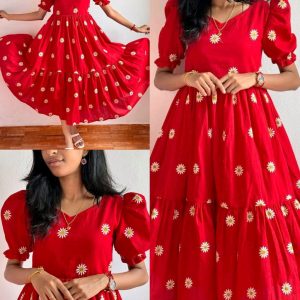 Beautiful and comfortable Flowers Maxi