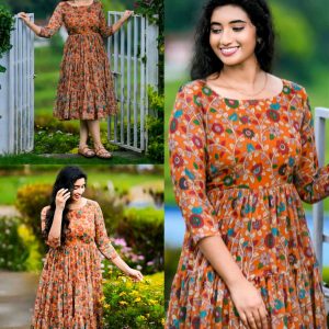 Stylish Floral Outfit Summer Dress