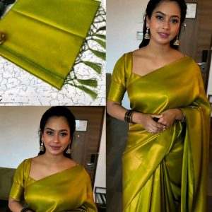 COPPER SOFTY Kubera Pattu Saree