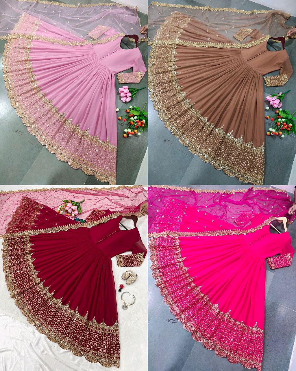 Launching New Designer Party Wear Look Gown - Image 4