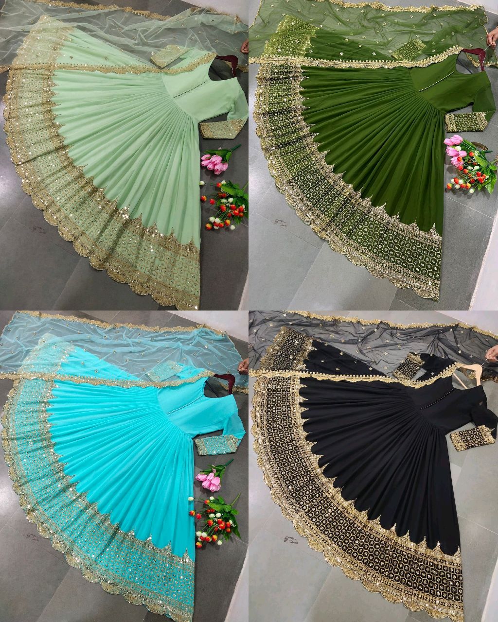 Launching New Designer Party Wear Look Gown - Image 5