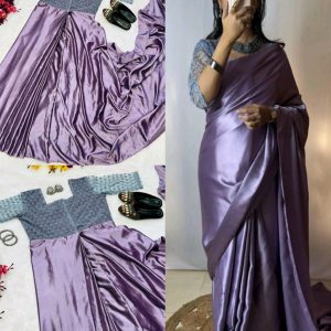 New Trending Zip & Go saree With Rich Digital Print Saree