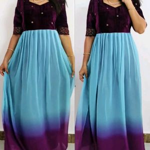 Special Party Wear Feeding & non feeding Customize Gown