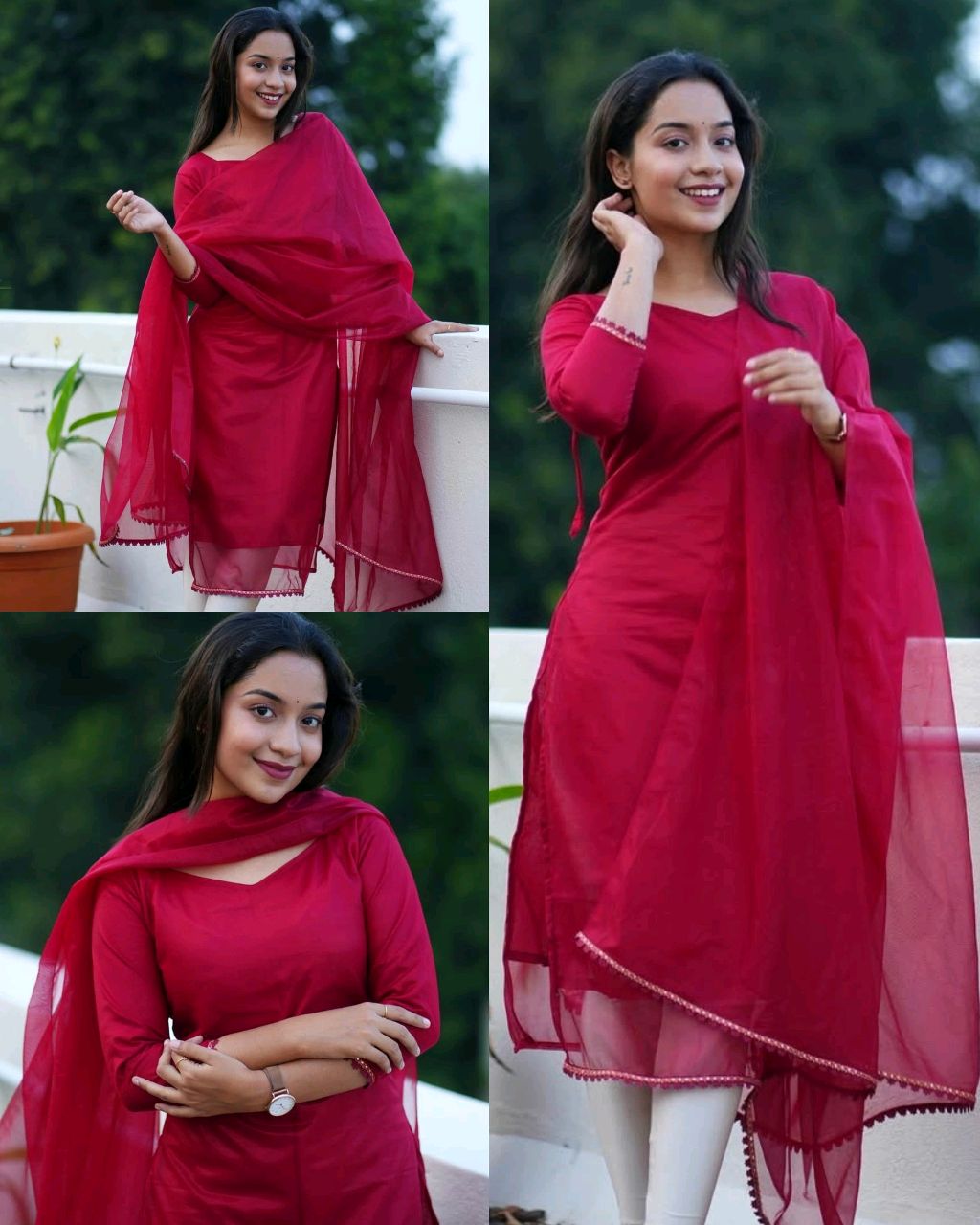 Trendy Shining Silk Sets