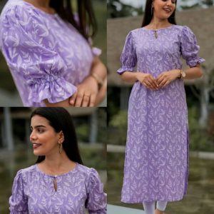 Elegant Print Kurti