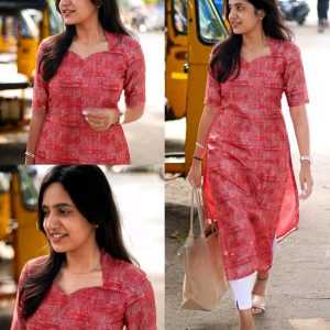 Designer Neck styles western kurti for Women