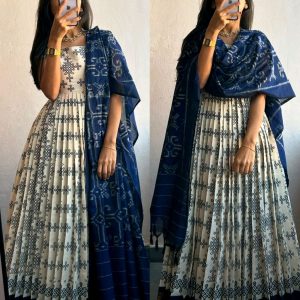 New Design Includes Flared Kurta & Dupatta Set