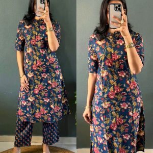 Launching pure jaipuri 100%Cotton Co-Ords set