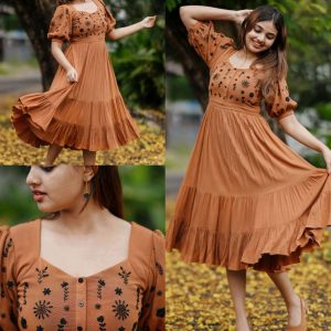 Cyndrella Emboidery dress