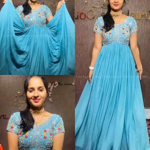 Aliya Cut Gown With Dupatta