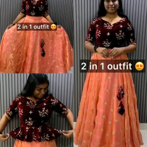 2 in 1 Cute Wear outfit