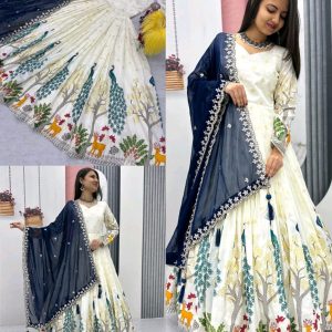 Trending Peacock Design Gown