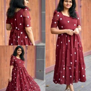 The beautiful heart ❤️ Midi perfect pretty fit for Party Wear