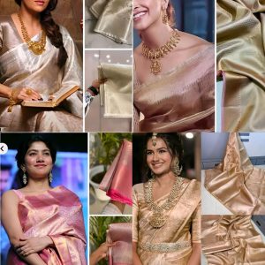 CELEBRITY BANARSI KANJIVARAM SOFT TISSUE SAREE