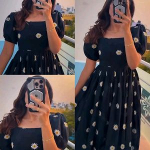 Beautiful Sana Flower maxi