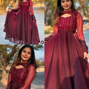 New Way Style & Unique Design New Anarkali Suit