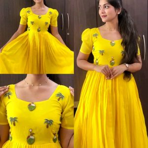 Trendy Elegance Summer Special Maxi Gown