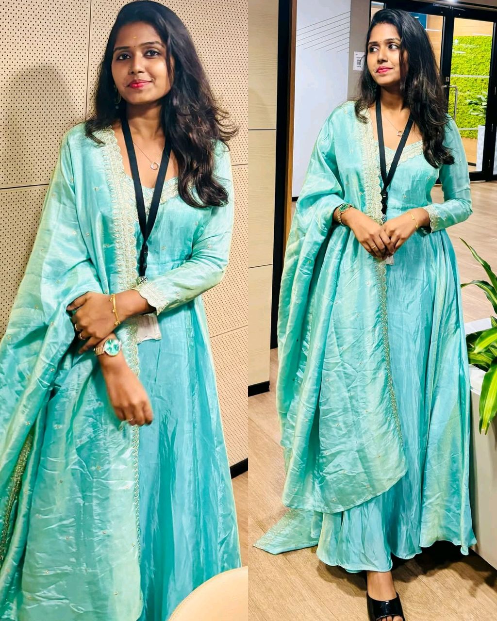 New Design Includes Flared Kurta & Dupatta Set - Image 2