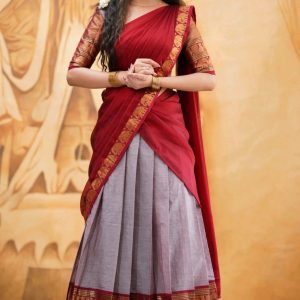 South Indian Traditional Half Saree