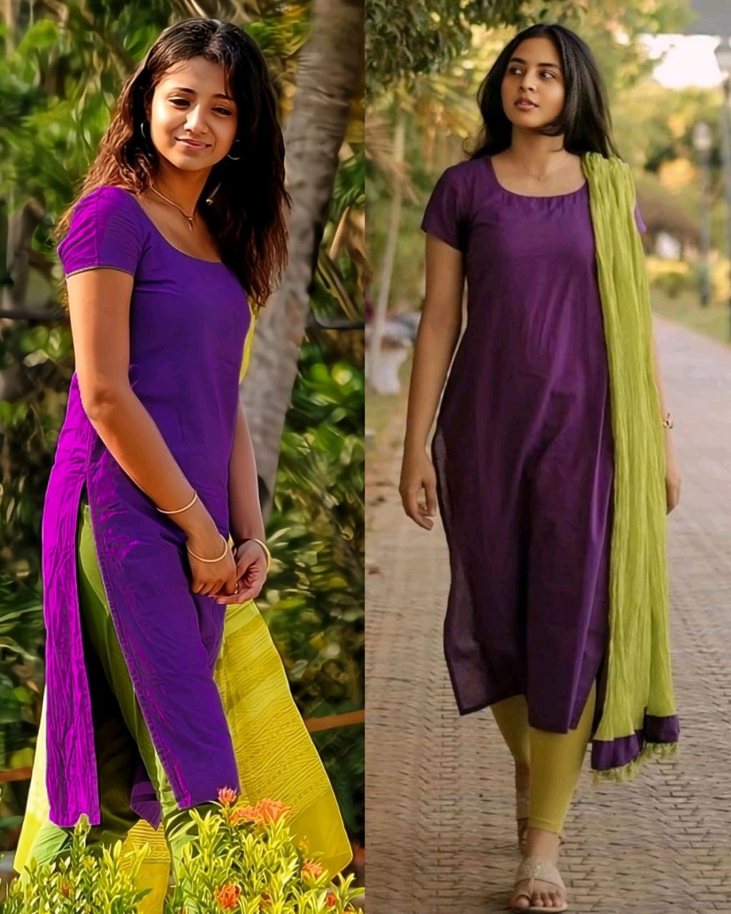 Trisha Mam Recreaton Launching Beautiful kurti With Dupatta For Women