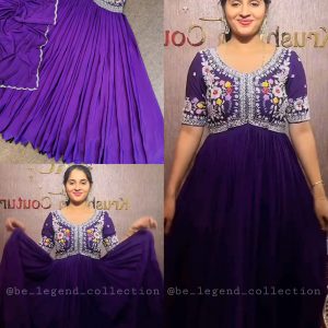 Aliya Cut Gown With Dupatta