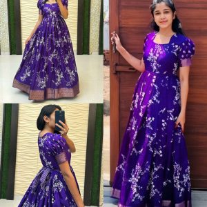 KalamKari PRINTED PRESENT WEDDING GOWN COLLECTION