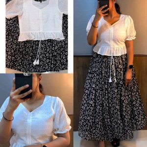 High Demand Hakoba Top & Bottom Set For Women