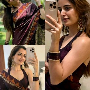 FANCY JACQUARD SAREE