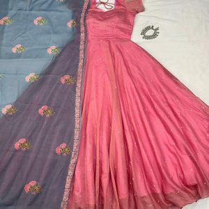 UPCOMING WEDDING SERIES GOWN WITH DUPPTA