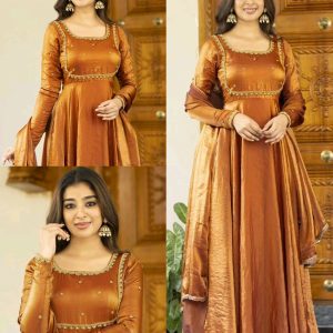 UPCOMING WEDDING SERIES GOWN WITH DUPATTA