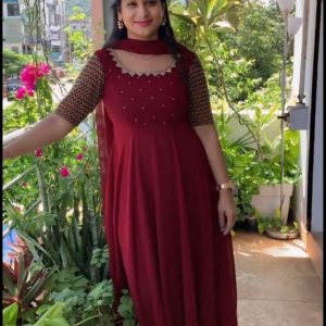 Beautiful Women Gown With Dupatta