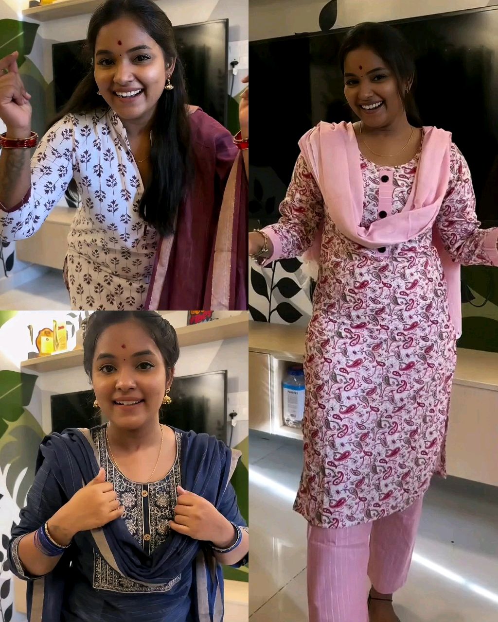 Daily college & office wear Cotton Kurta Set For Womens - Image 5