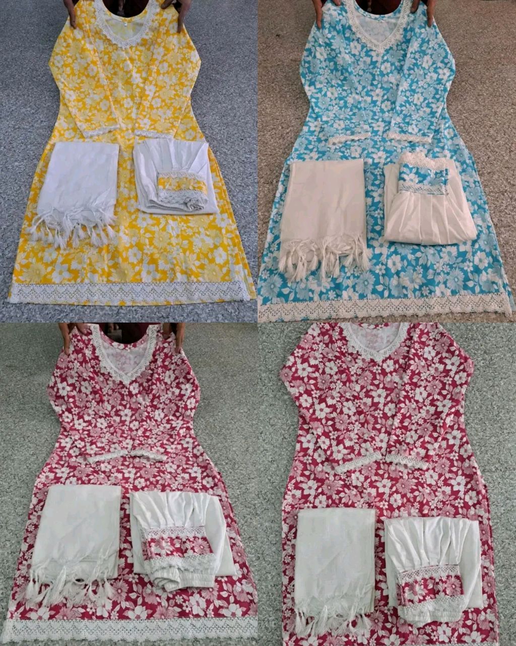 Daily college & office wear Cotton Kurta Set For Womens - Image 6