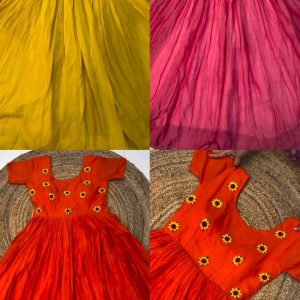 Beautiful Stylist Gown with Handowk – Elegance & Comfort