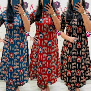 Launching Designer Co-Ords set in *Aline kurti pattern paired with Ankle length pant