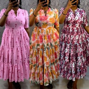 Trending hakoba cotton frocks launched for summer