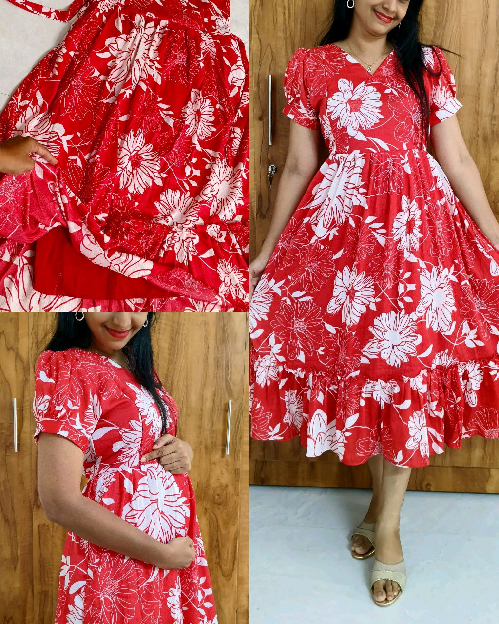 Feeding Frock PURE crushed wrinkle delta premium - Image 2