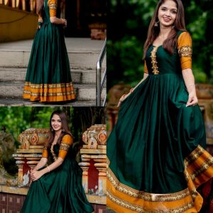 NEW LAUNCHING EXCLUSIVE TRADATIONAL ANARKALI LONG GOWN