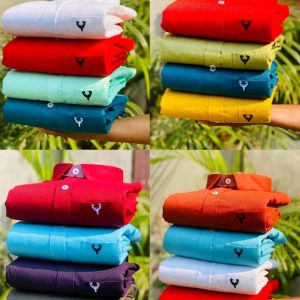 New Awesome Shades Plain Shirts 4pc Combo