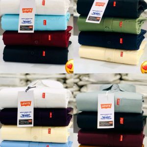 New Awesome Shades Plain Shirts 4pc Combo