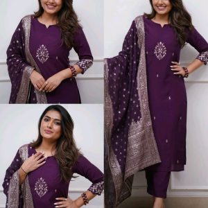 Trendy Pretty Design Straight Women Kurta Sets